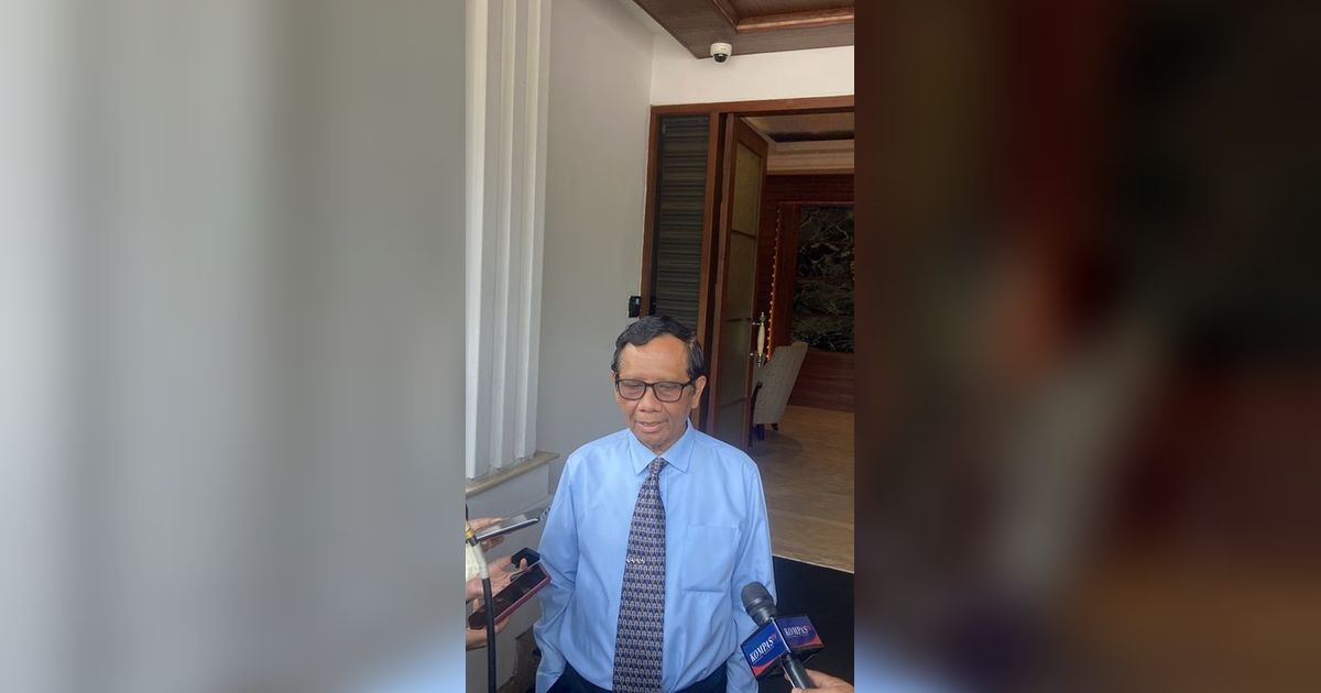 Mahfud Jawab Tudingan Anwar soal Konflik Kepentingan saat Jabat Ketua MK