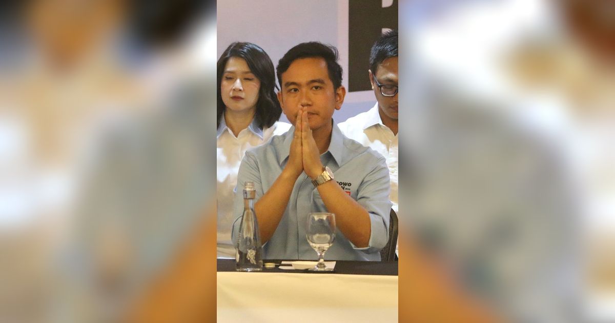 Keabsahan Cawapres Disoal Hasto, Gibran Tanggapi Santai