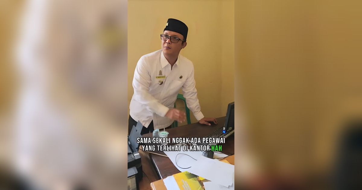Viral Kantor Camat di Lampung Kosong Saat Jam Kerja, Warganet: Namanya Juga Pegawai Negeri Santai
