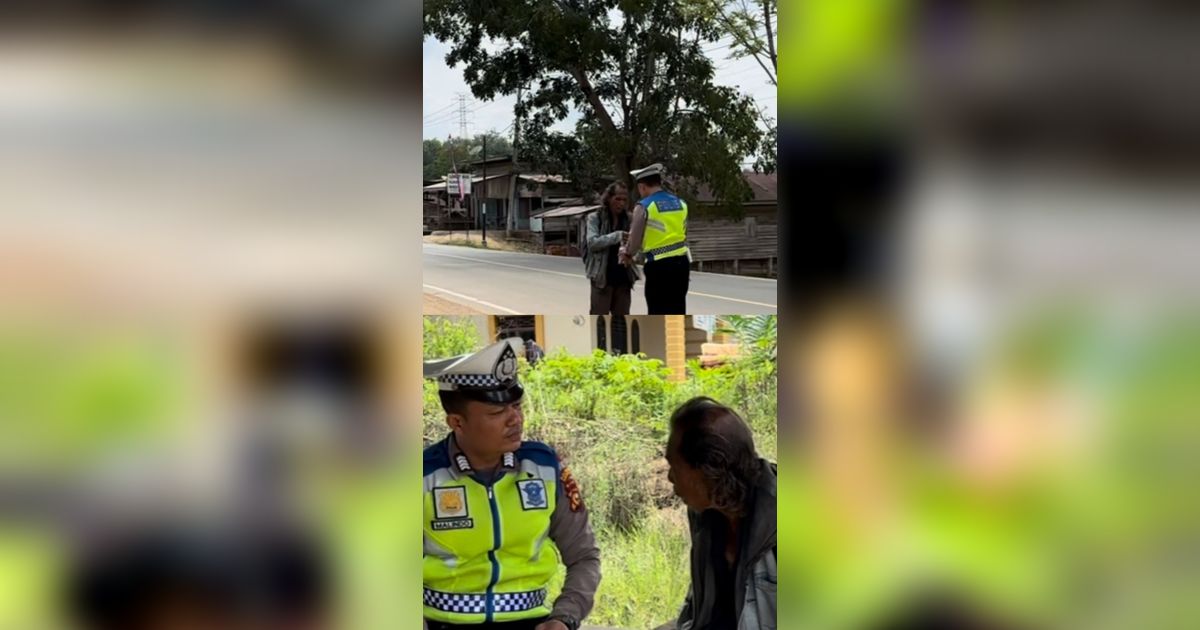 Viral Polisi Temui Pria Diduga ODGJ, Mengaku Sosoknya Bukan Orang Sembarangan