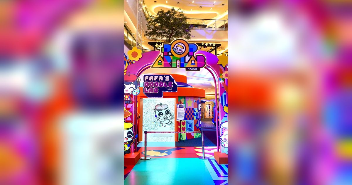 Explore Dunia Gambar dan Mewarnai di Pop Art Lab by Kanimals Bareng Buah Hati