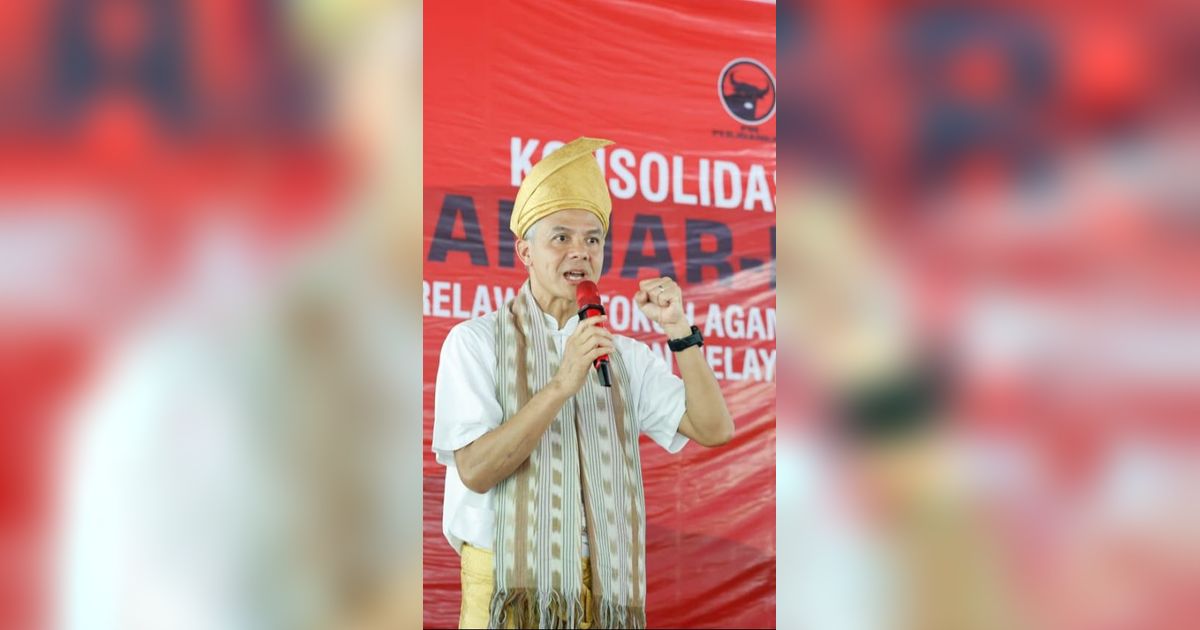 Pesan Ganjar ke Pendukung di Sumut: Jangan Mengolok-Olok dan Caci Maki, Fokus Pemenangan Pilpres