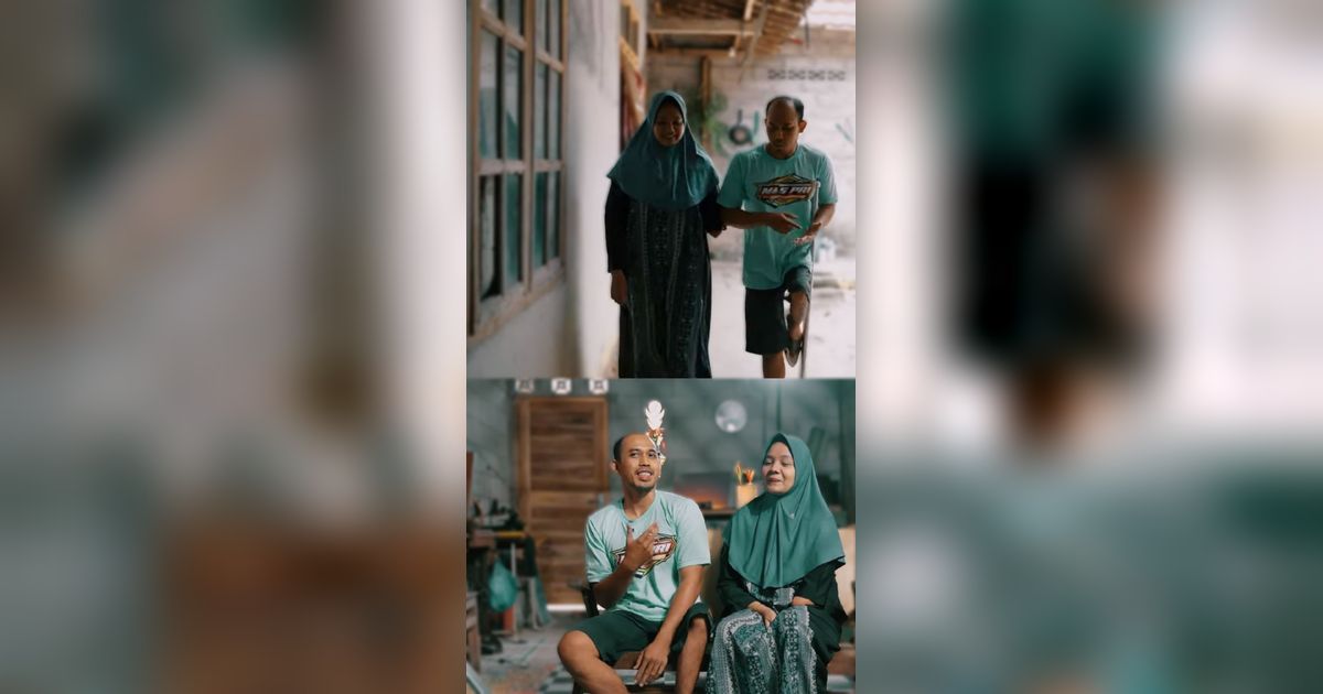 Couple Goals Banget, Pasutri Difabel Asal Gunungkidul Ini Sukses Jalankan Bisnis Sablon dan Jadi Atlet Profesional