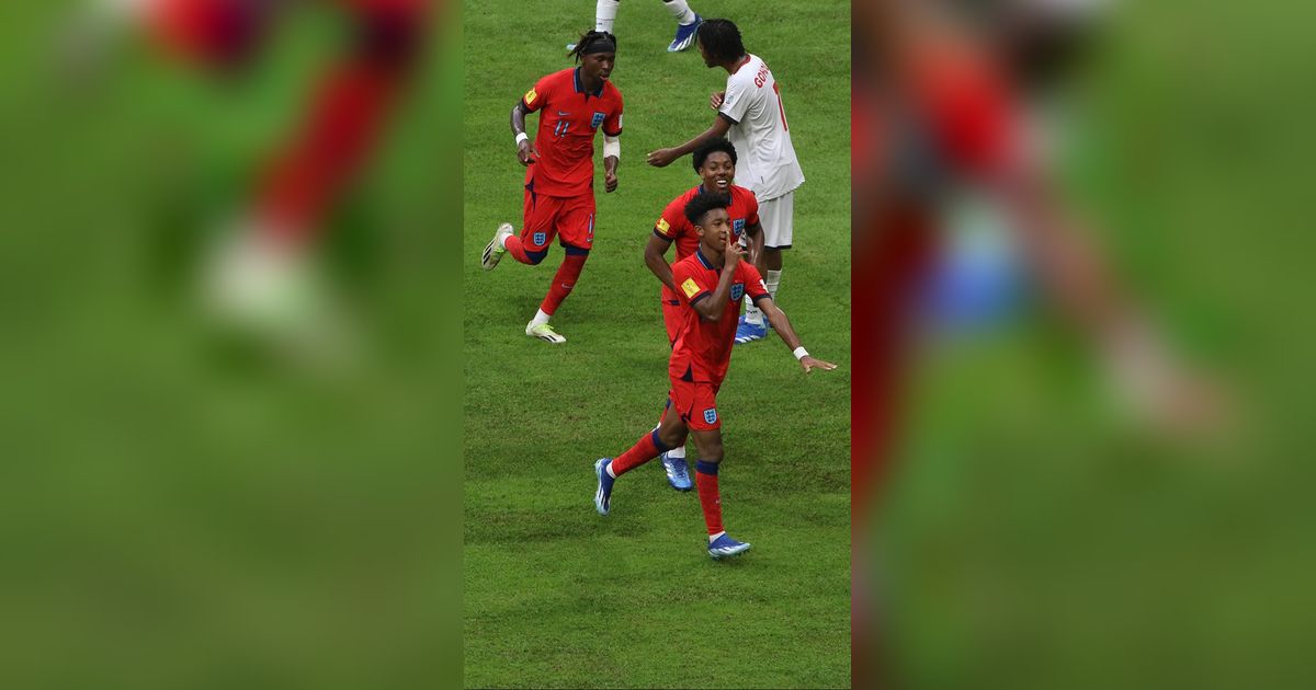 FOTO: Dahsyat! Timnas Inggris Bantai Kaledonia Baru 10-0 di Piala Dunia U-17