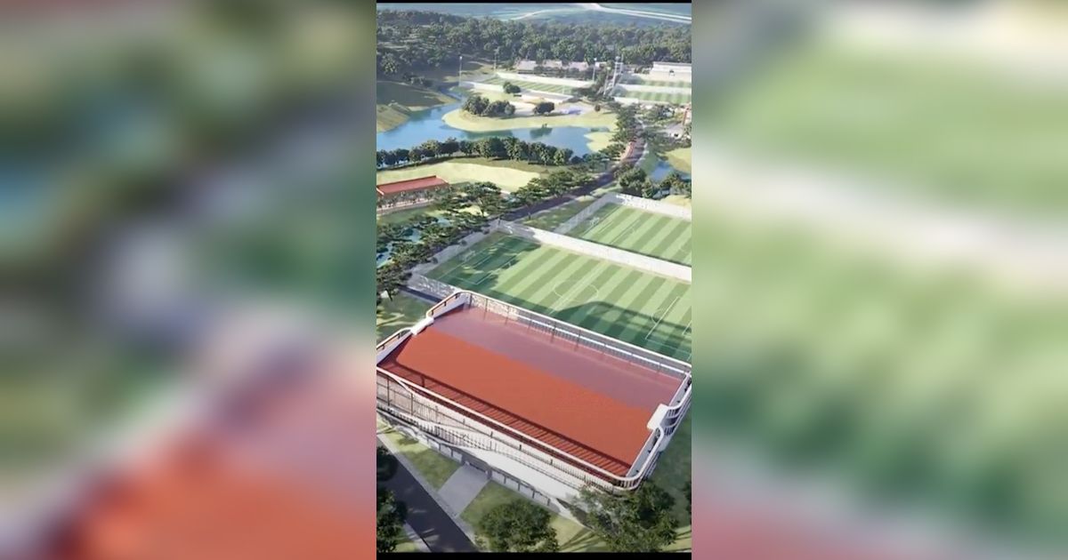 Melihat Progres Pembangunan Training Center PSSI di IKN
