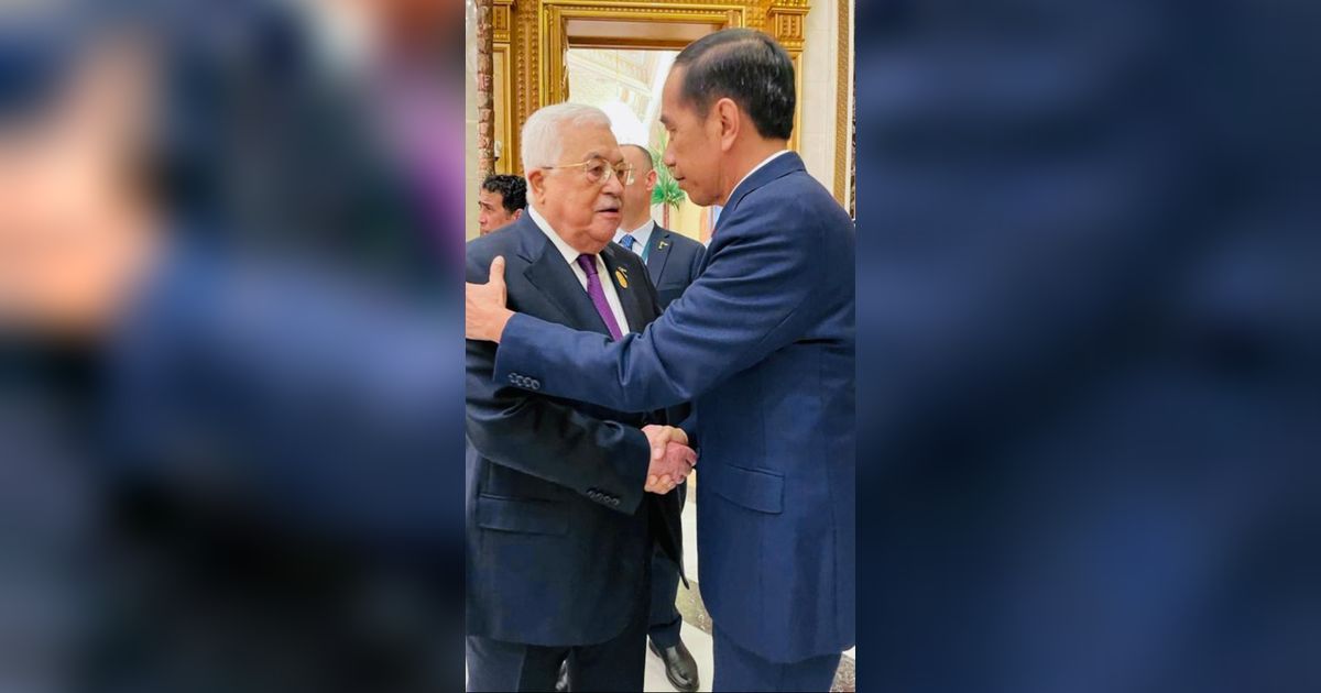 Jokowi Kecam Kekejaman Israel, Presiden Abbas Sangat Hargai Dukungan Indonesia untuk Palestina