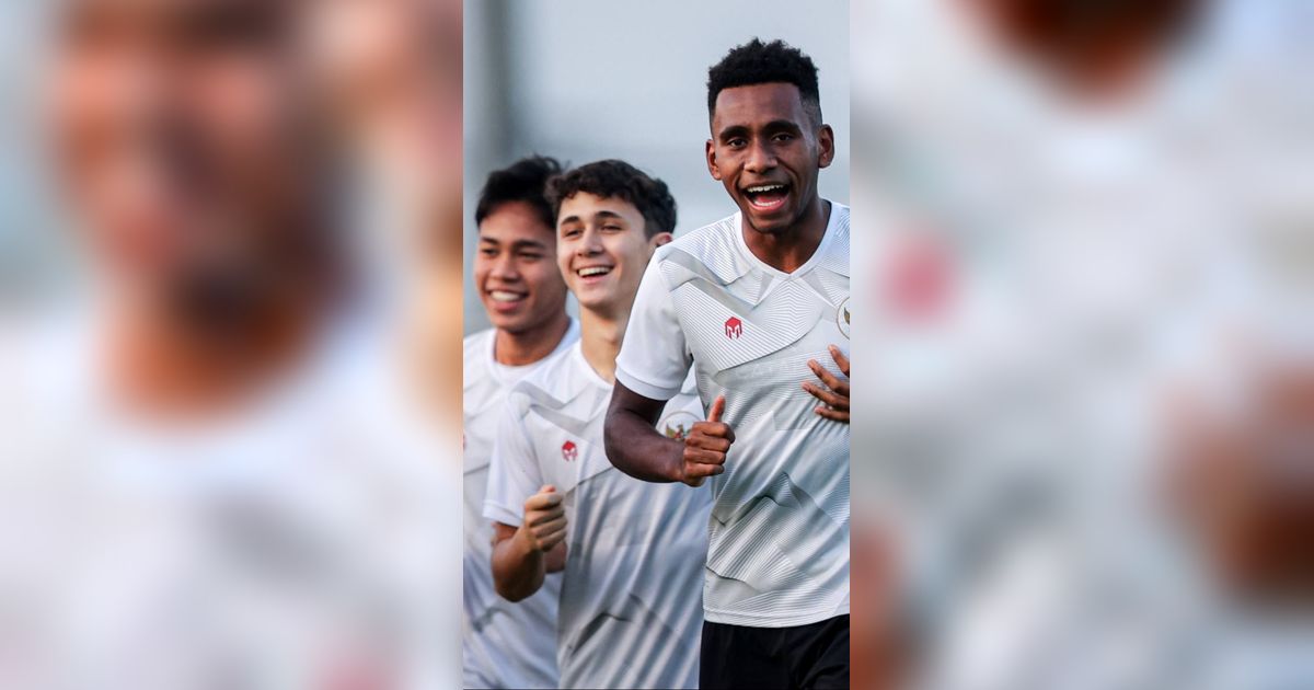 FOTO: Jelang Lawan Panama, Timnas Indonesia U-17 Matangkan Latihan di Gelora Bung Tomo