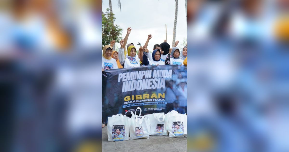 Aksi Relawan Gibran Gaet Warga Bantul