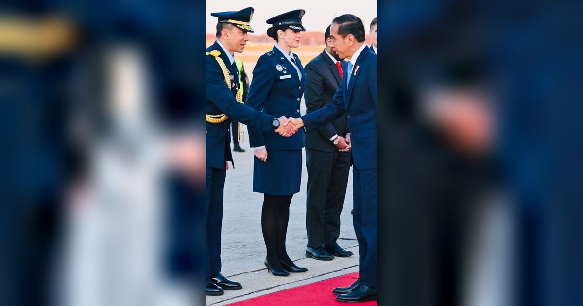 Tiba di AS, Jokowi Akan Temui Joe Biden Untuk Suarakan Situasi di Gaza