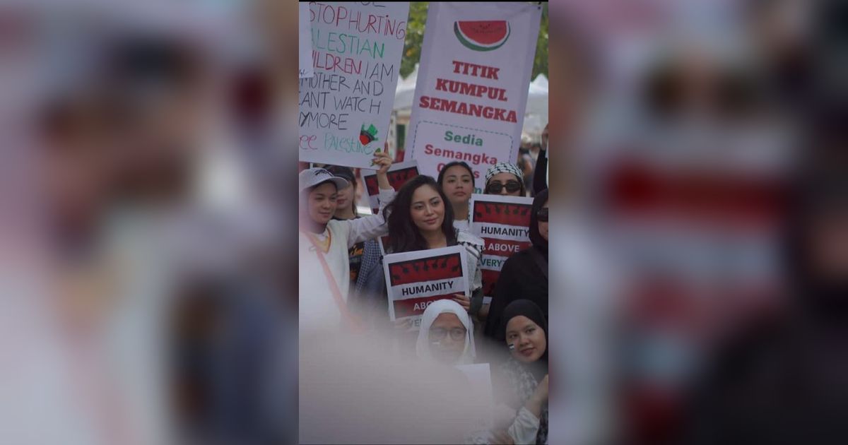 Tembus 1,2 M,  Rachel Vennya Galang Dana untuk Palestina