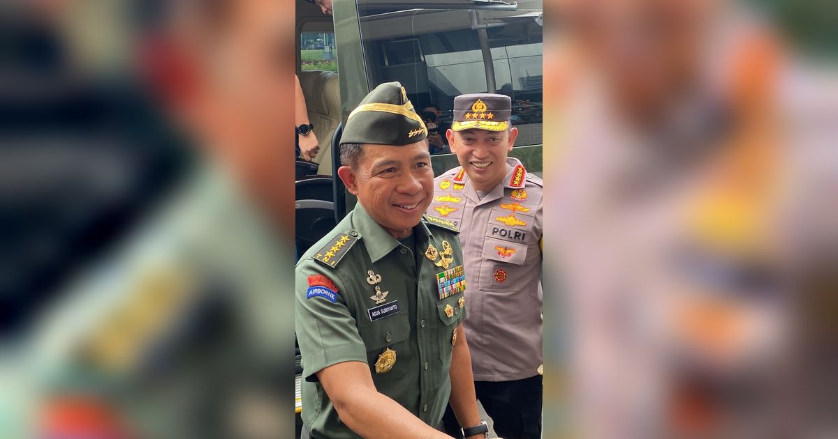 Potret Jenderal Agus Dikawal Yudo Margono dan Kapolri Jalani Fit and Proper Test Calon Panglima TNI