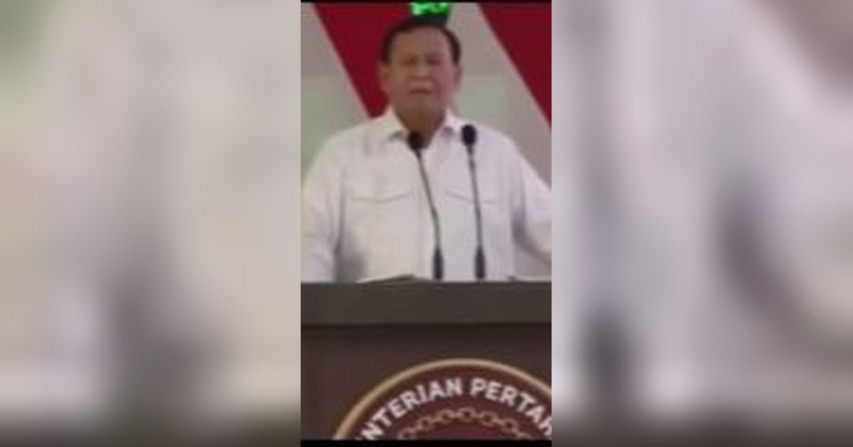 Beredar Video Prabowo Pidato Berbahasa Arab, Begini Faktanya