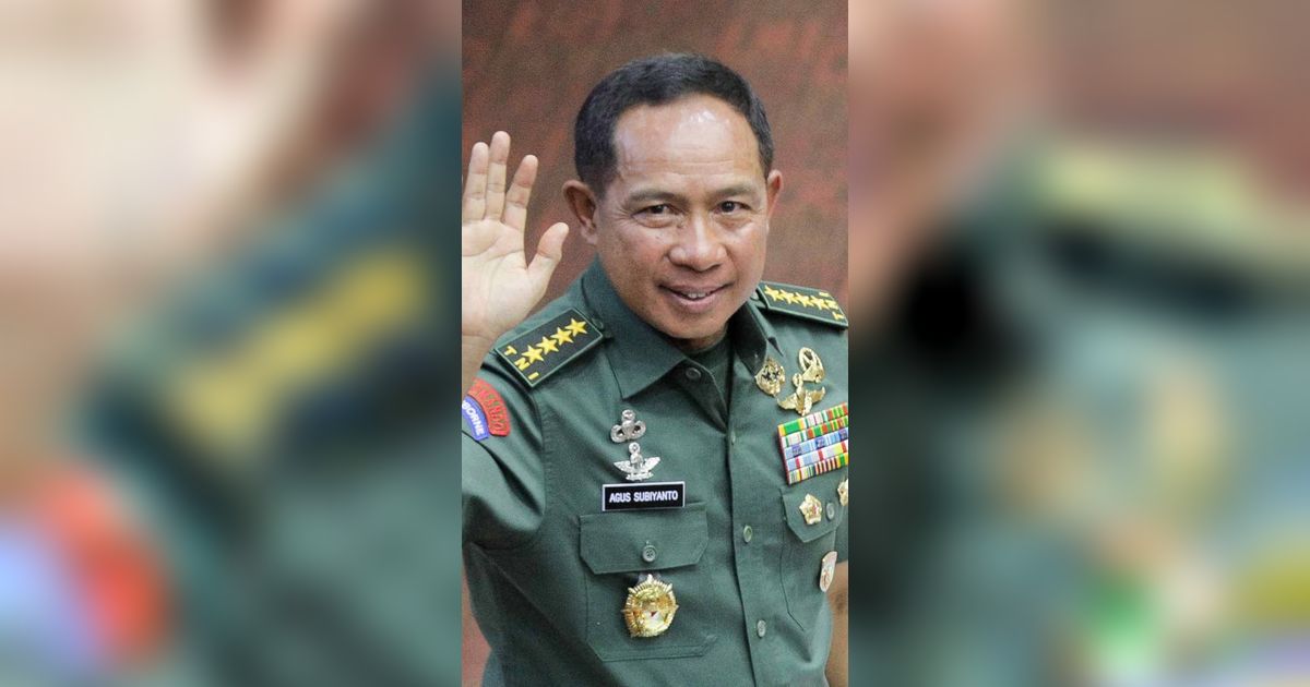 Disetujui Jadi Panglima, Jenderal Agus: Netralitas TNI Harga Mati