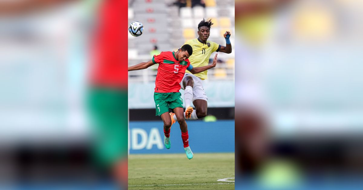 Kalahkan Maroko 2-0, Ekuador Puncaki Grup A Piala Dunia U-17