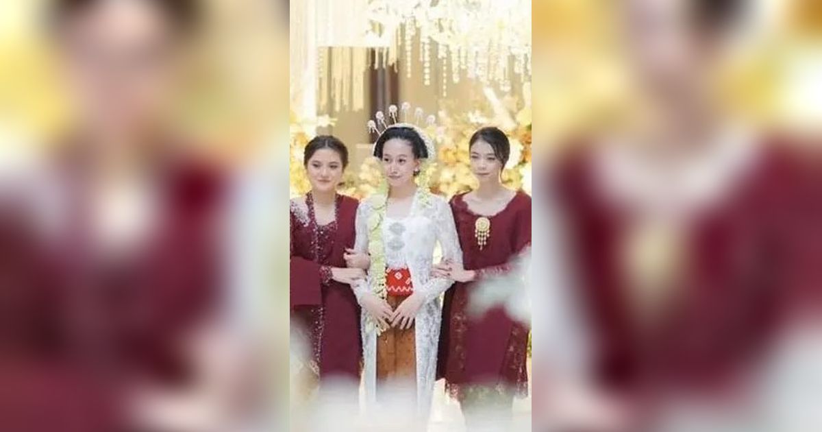 Cantik & Elegannya Marsha Aruan Berkebaya Merah di Acara Pernikahan Sahabatnya