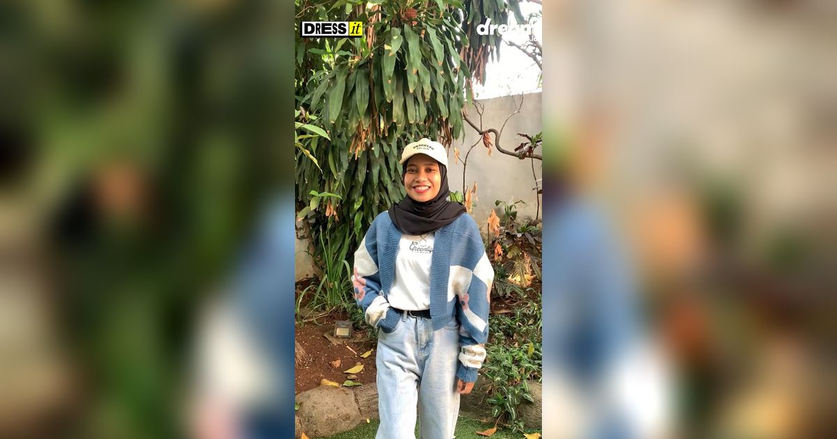 DRESS IT! Fashion Hack Styling Cardigan Oversized Terlihat Kece