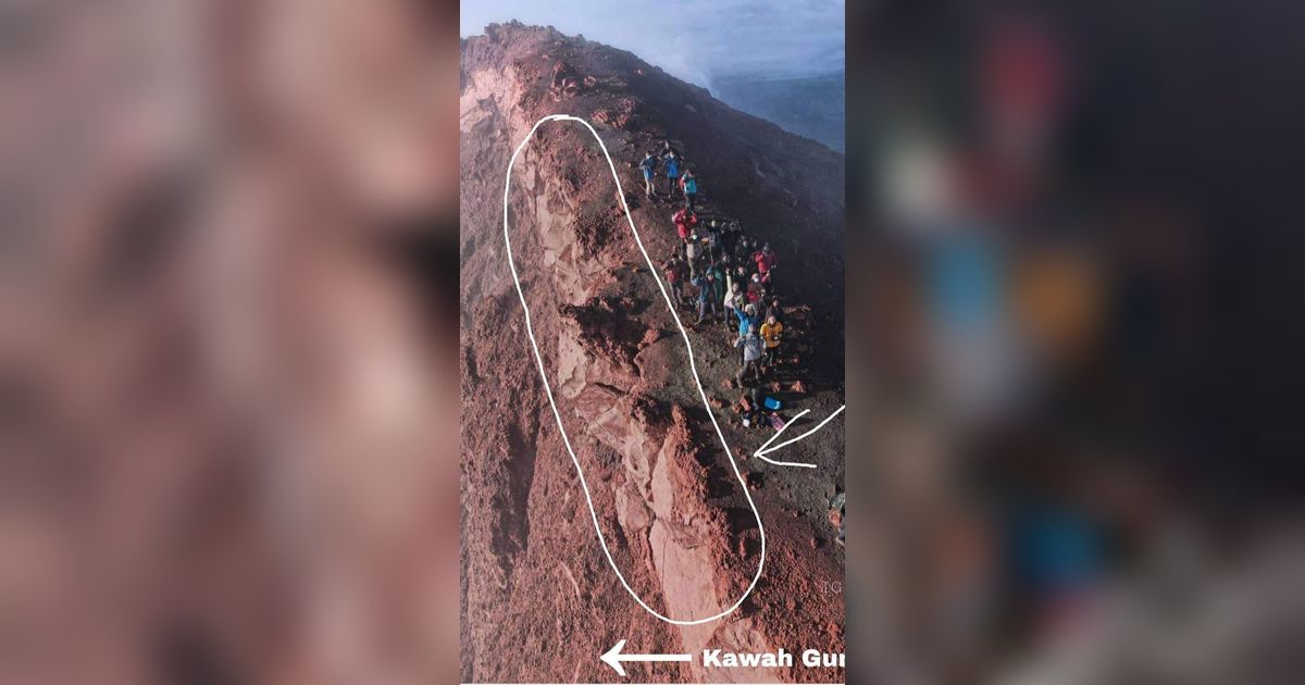 Kawah Gunung Kerinci Dikabarkan Retak, Wisatawan Diingatkan Lebih Hati-Hati