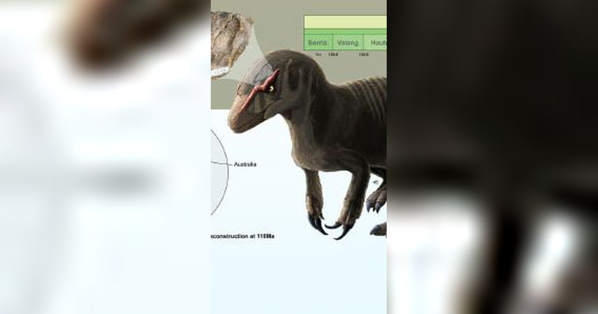 Fosil Tengkorak Dinosaurus Berusia 120 Juta Tahun Ditemukan di Australia, Kondisinya Masih Utuh dan Lengkap