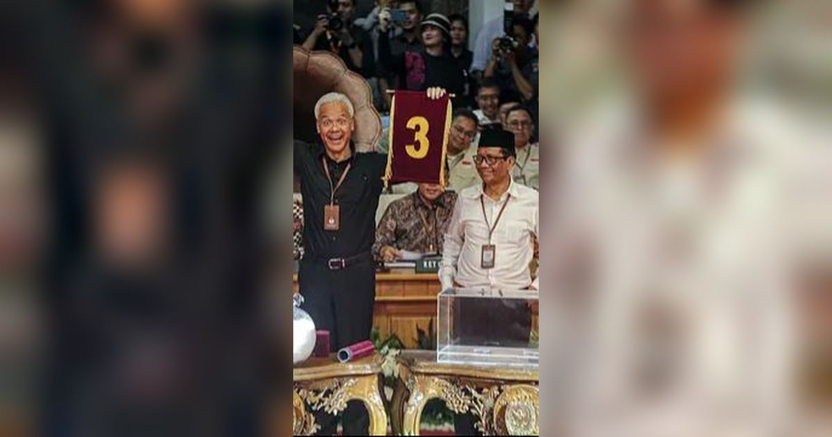 Once Mekel dan Pendukung Lain Suka Cita Ganjar-Mahfud Dapat Nomor 3: Metal, Menang Total