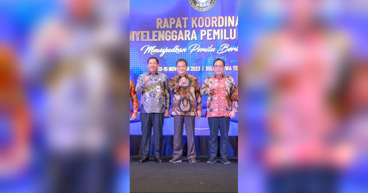 Pj Gubernur Jateng: Penyelenggara Pemilu Dituntut Selalu Menjaga Integritas