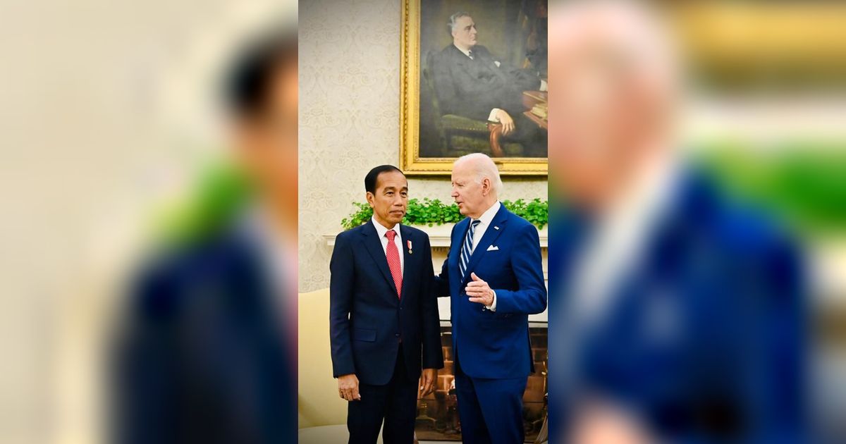 Jokowi dan Joe Biden Sepakat Tingkatkan Hubungan RI-AS Jadi Kemitraan Strategis Komprehensif