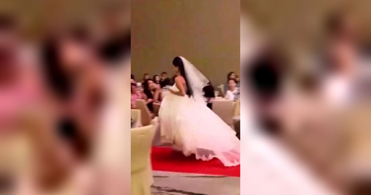 Momen Pengantin Wanita Tiba-Tiba Batalkan Nikah di Tengah Acara Kawinan, Pengantin Pria dan Tamu Undangan Shock Cuma Bisa Melongo
