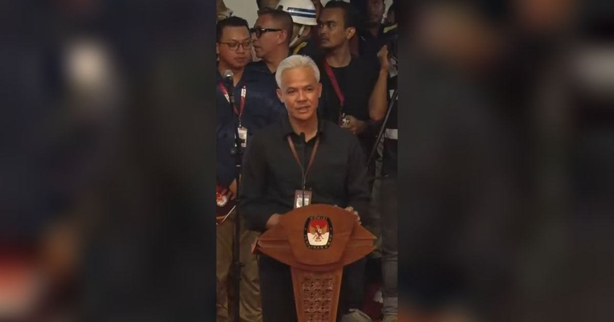 VIDEO: Penuh Sindiran, Pidato Ganjar Singgung Banyak 'Drakor' Jelang 2024