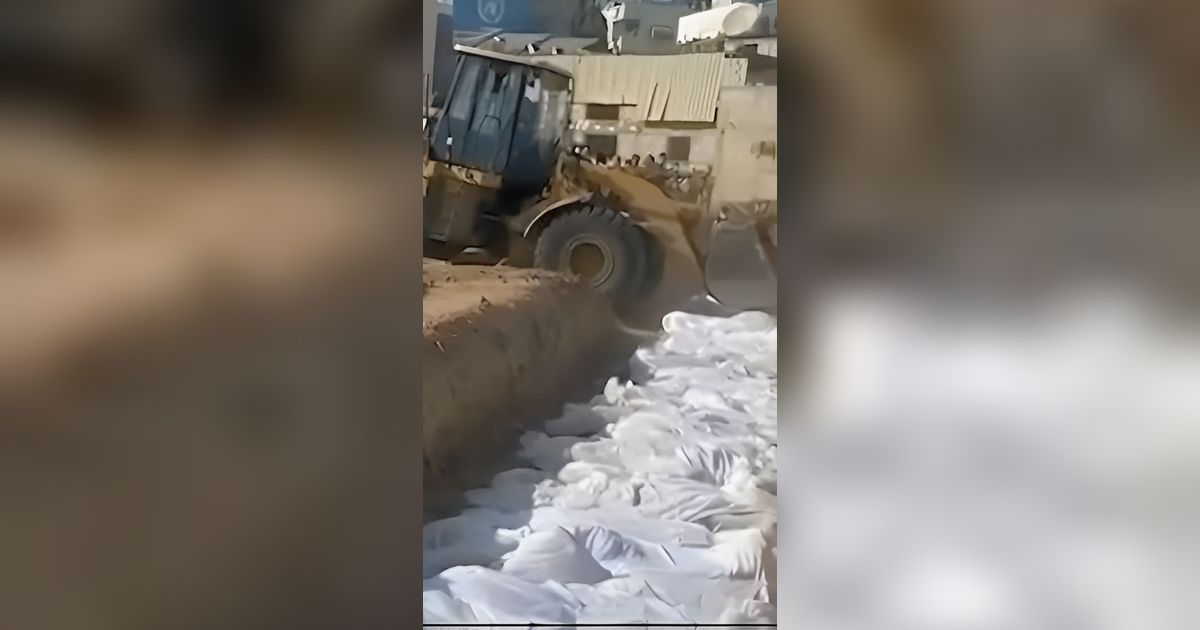 Miris Kondisi RS di Gaza Jadi Kuburan Massal, 179 Jasad Dimakamkan di Luar Rumah Sakit
