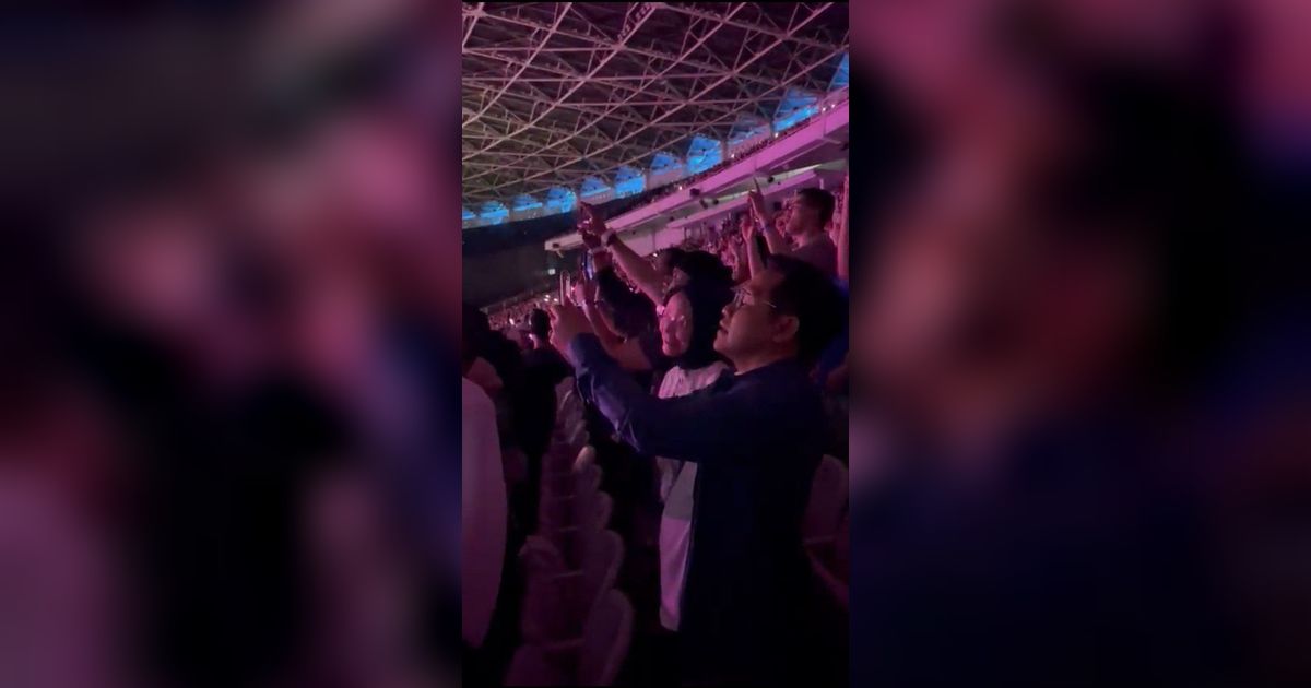 Cak Imin Nonton Konser Coldplay: Tingkat Dunia Emang Beda!