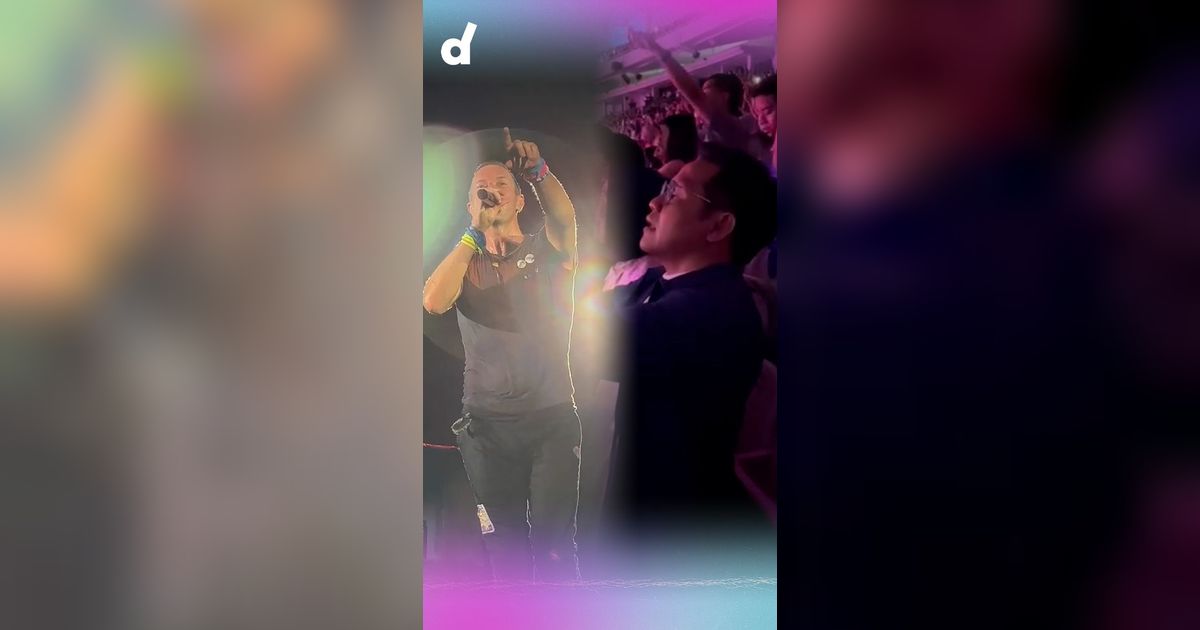 Cak Imin Temani Anak Nonton Konser Coldplay, Pendukung Kecewa
