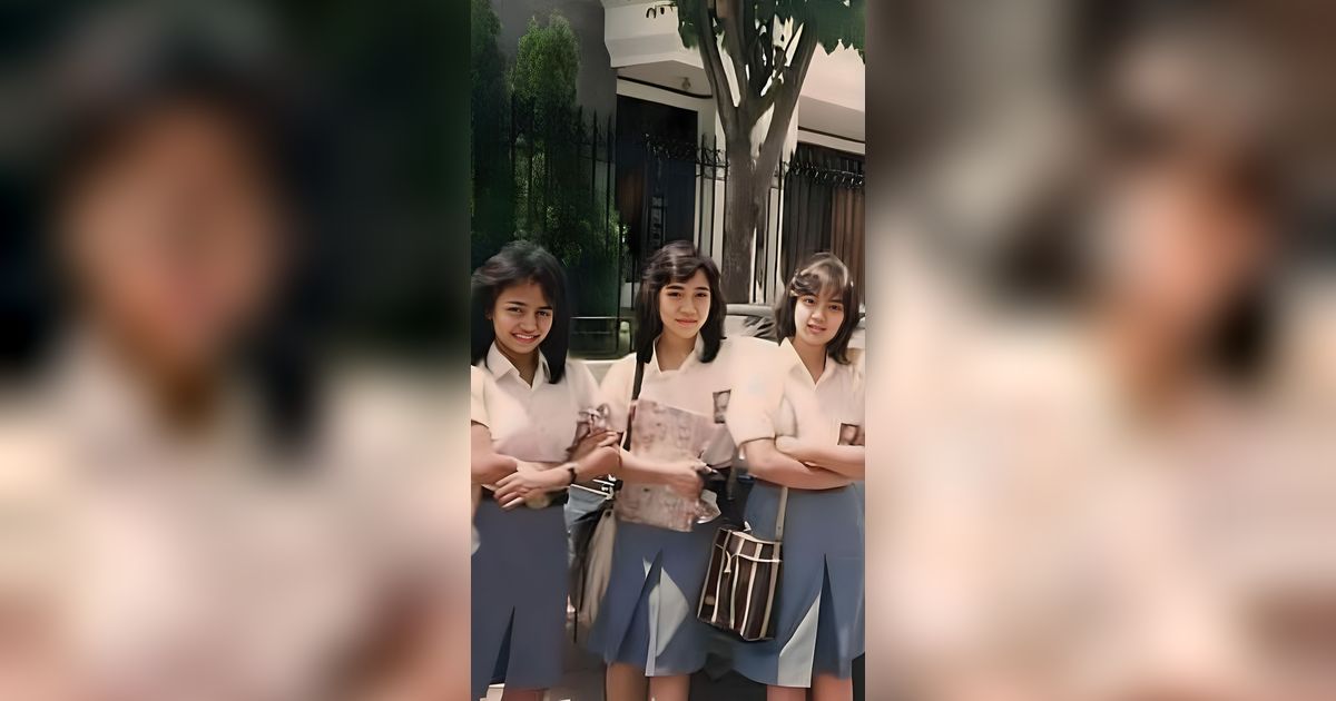 Viral Potret Jadul Siswi SMK Tahun 1987, Netizen Sebut Mirip Meriam Bellina karena Style Ini