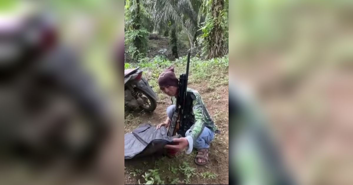 Sniper Sampai Turun Tangan Tembak 3 Ekor Biawak di Tengah Hutan Kelapa Sawit, Ayam Warga Kerap Dimangsa