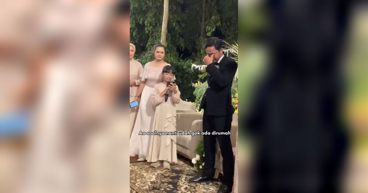 Beda 19 Tahun, Pesan Adik Perempuan ke Kakak Laki-Lakinya yang Menikah Ini Penuh Haru