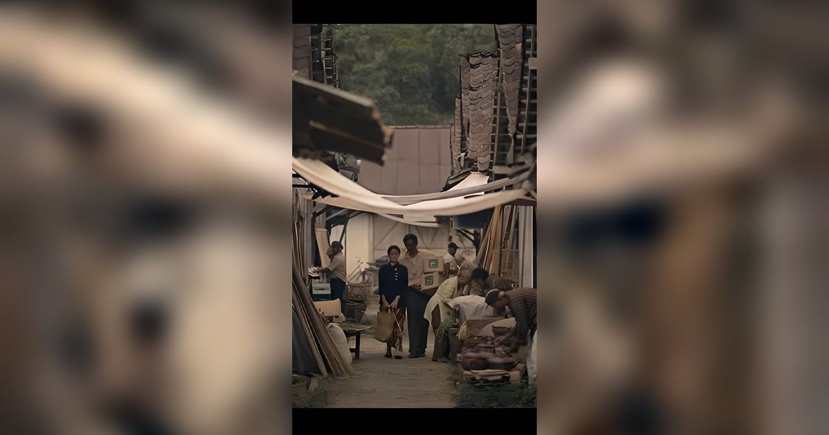 Jadi Tempat Pertemuan Pertama Jeng Yah dan Soeraja, Begini Potret Pasar di Jateng yang Jadi Lokasi Syuting Film Gadis Kretek