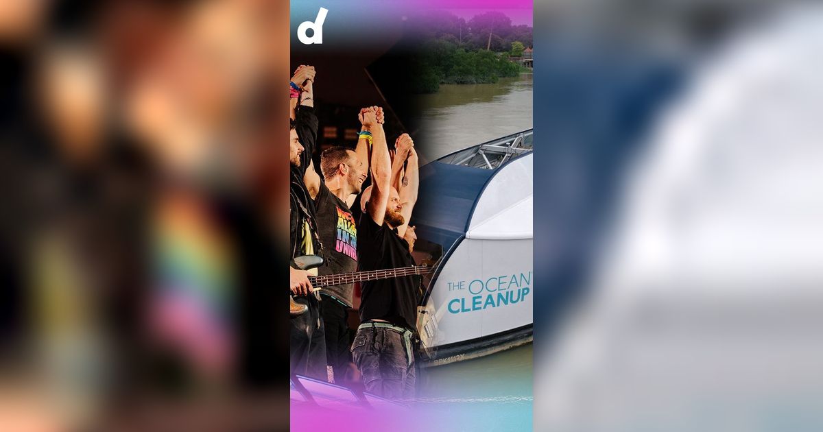 Penampakan Kapal Pembersih Sampah Cisadane Sumbangan dari Coldplay untuk Indonesia