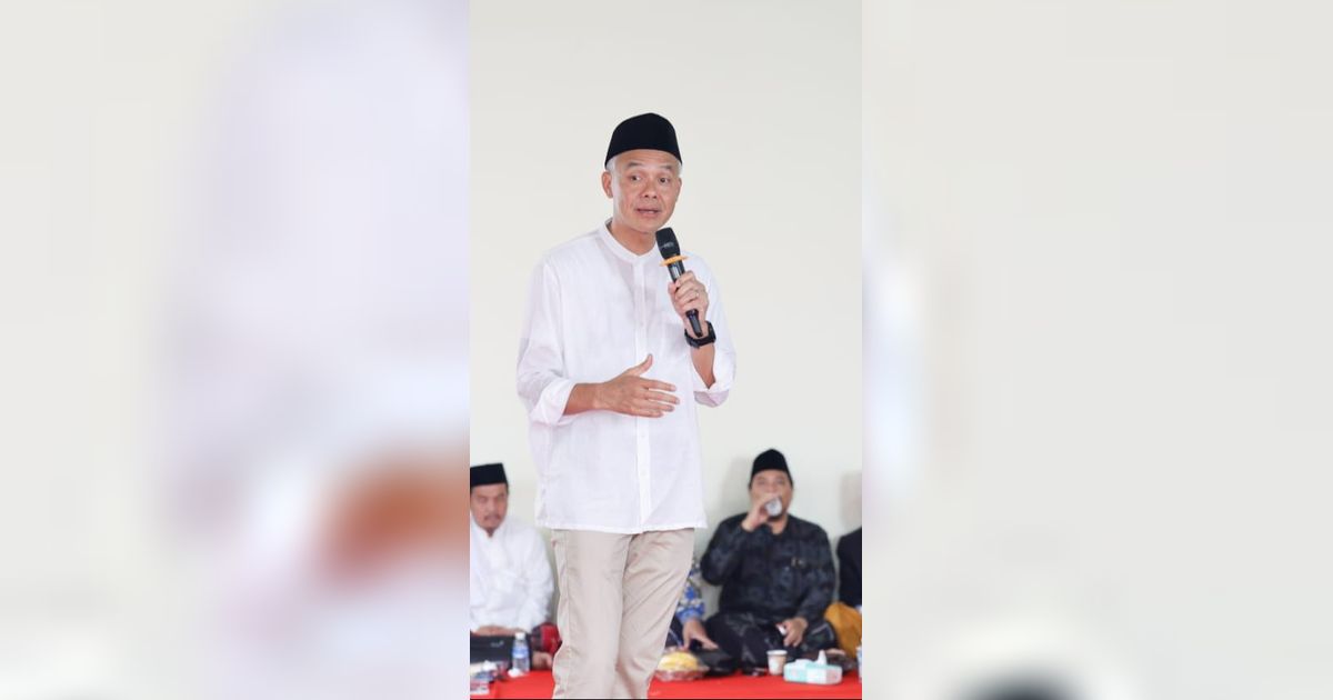 Silaturahmi dengan Ulama se-Jabar, Ganjar Bahas UU Pesantren dan Kesejateraan Guru Agama