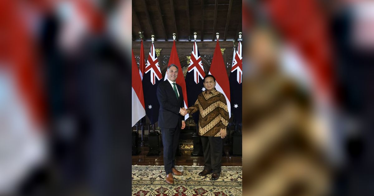 Sambil Ngopi Khas Hambalang, Prabowo dan Menhan Australia Bahas Kerja Sama Pertahanan