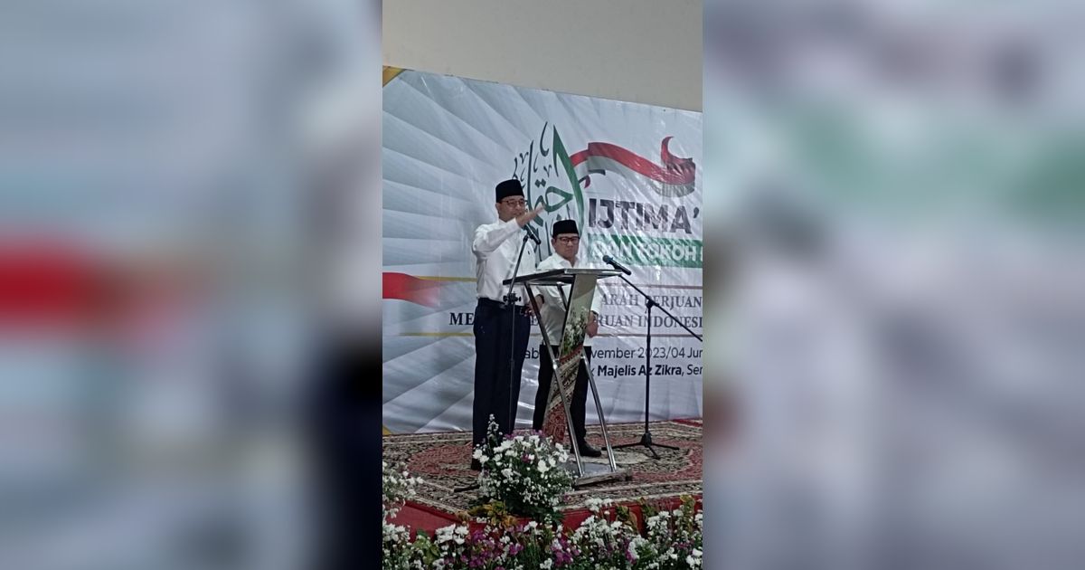 Hadiri Ijtima Ulama, Anies Tak Khawatir Isu Politik Identitas: Komitmen Kami Jaga Persatuan