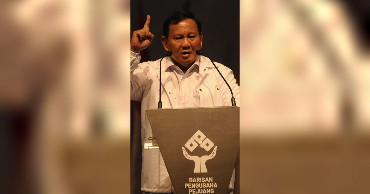 Prabowo ke Relawan: Yang Salah Jangan Diteruskan, Tinggalkan Budaya Menghujat