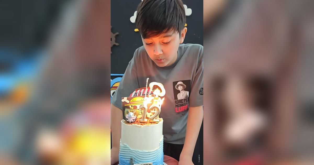 Beranjak Remaja, Potret Ganteng Anak Bungsu Wulan Guritno yang Baru Ulang Tahun ke-12