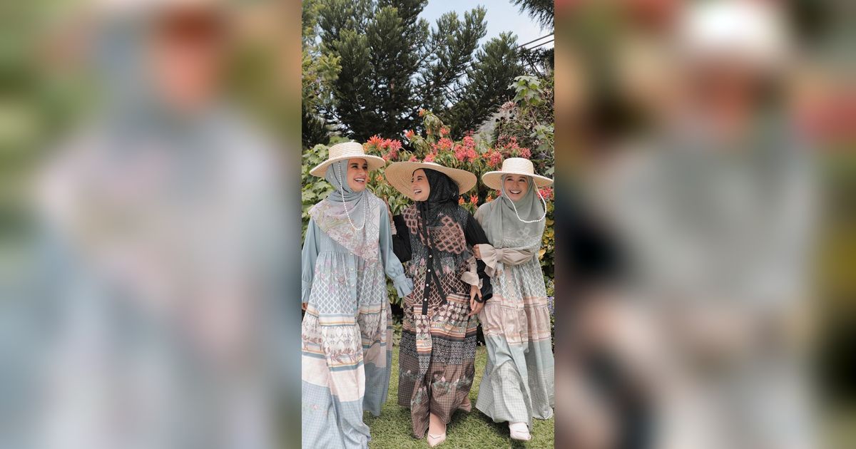 Ide Gaya Hijab Segi Empat ala Selebriti Tanah Air, dari Natasha Rizky hingga Ria Ricis