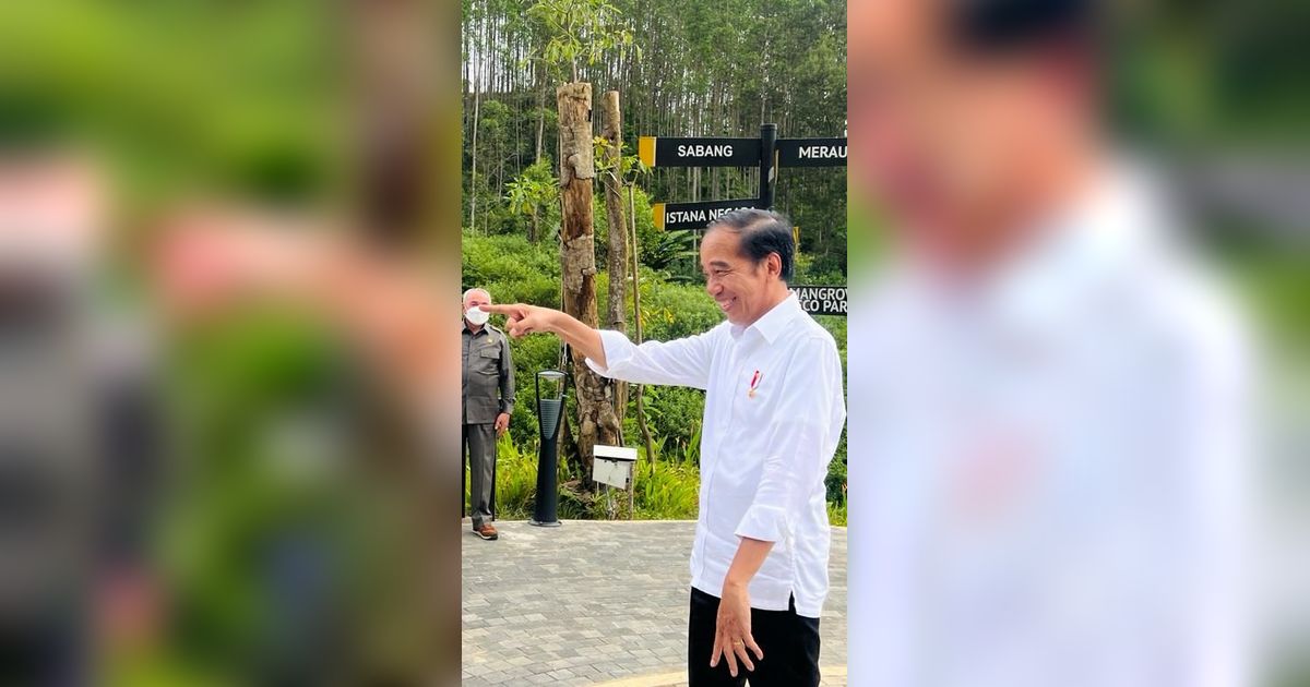 Pantun Jokowi di Depan 100 CEO di IKN: `Supaya Pembangunan Maju Terus, Pinjam Dulu Seratus`