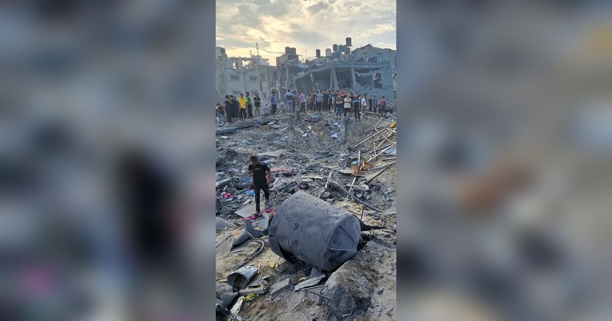 18.000 Ton Bom Israel Hantam Gaza, 1,5 Kali Lebih Besar dari Bom Hiroshima