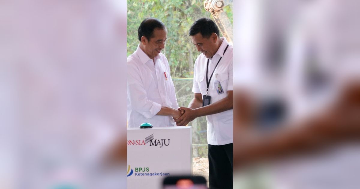 Presiden Jokowi Groundbreaking Kantor BPJS Ketenagakerjaan di IKN