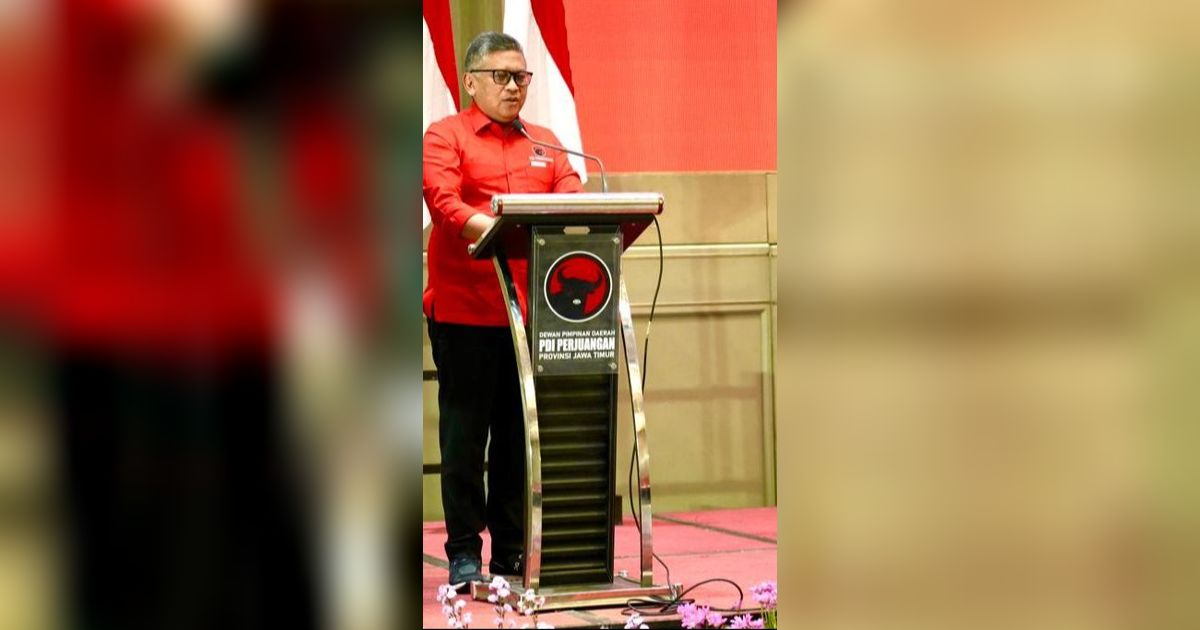 Hasto Respons Pernyataan Ketum Gelora Sebut Jokowi Ajak PDIP Bangun Koalisi Besar