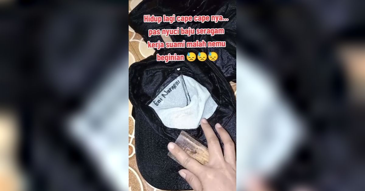 Momen Istri Temukan Nama Perempuan di Seragam Kerja Suami, Pas Ditanya Langsung Salah Tingkah