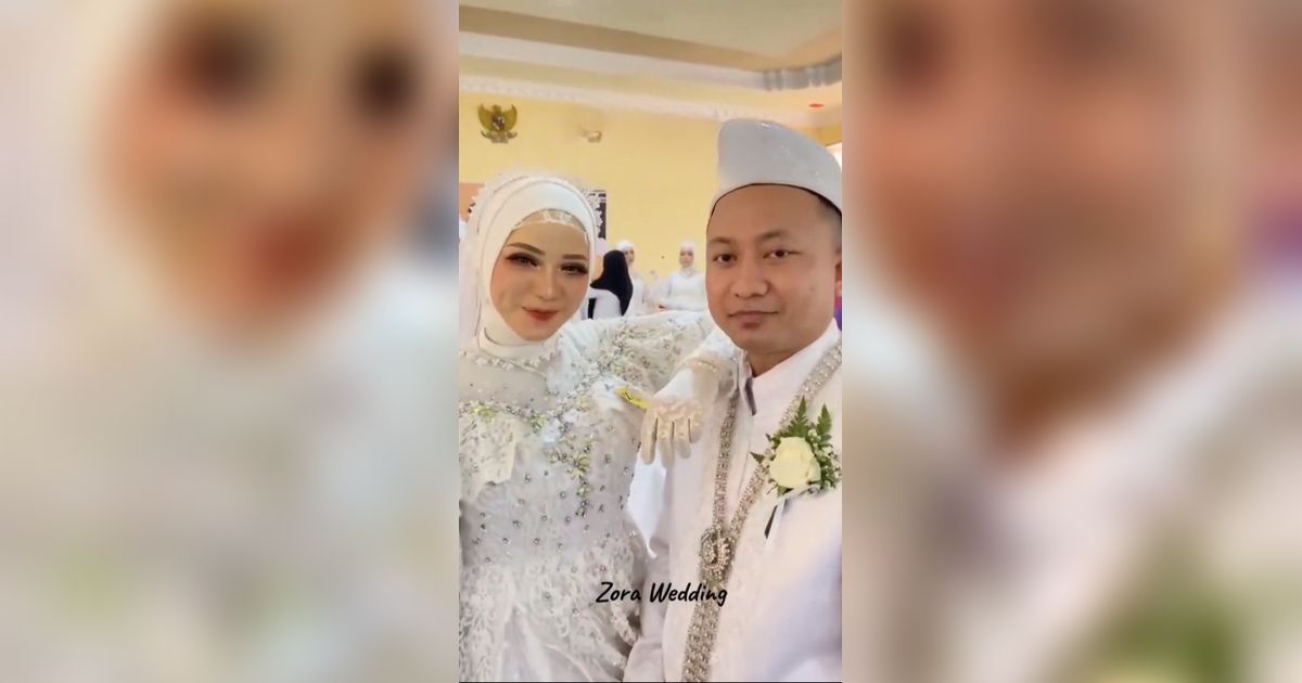 Ngirit Pasangan Pengantin Ini Ikut Nikah Massal, Alasannya Buat Beli Tanah dan Mobil