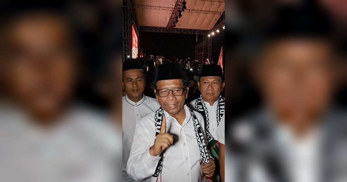 VIDEO: Mahfud Tegas Tak Setuju Ganjar Beri Nilai 5 untuk Hukum Era Jokowi