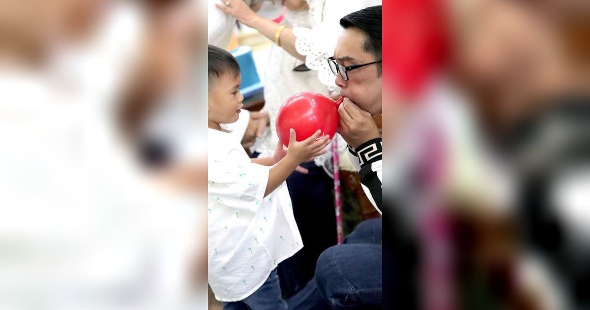 Ridwan Kamil Ungkap Anak Bungsunya Agak Trauma Saat Dibawa ke Tempat Ramai