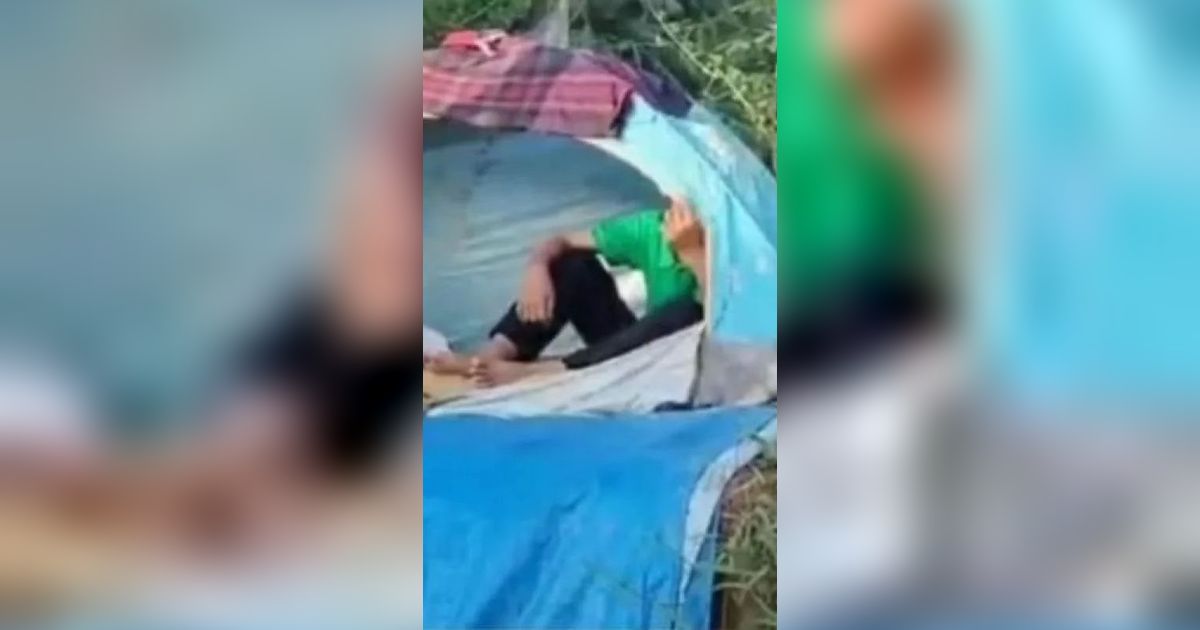 Anak Broken Home ini Pilih Tinggal Sendiri di Hutan Pakai Tenda, Ngaku Tak Lagi Mendapat Perhatian